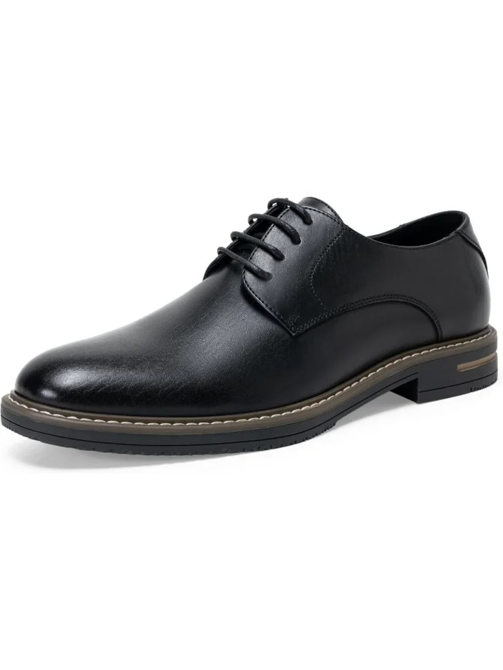 Men's Black Classic Cap Toe Lightweight Formal Oxford Wedding Dress Causal Shoes